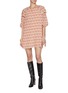 Figure View - Click To Enlarge - CHLOÉ - Floral Printed Silk Crêpon Dress