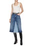 Figure View - Click To Enlarge - CHLOÉ - Ribbed Cotton Jersey Tank Top