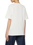 Back View - Click To Enlarge - CHLOÉ - Light Wash Logo Cotton T-Shirt