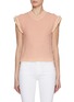 Main View - Click To Enlarge - CHLOÉ - V-enck Ruffle Wool Knit Top
