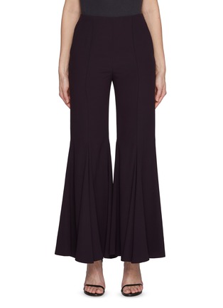Main View - Click To Enlarge - CHLOÉ - Ruffled Flared Leg Pants