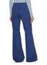 Back View - Click To Enlarge - CHLOÉ - Garment Dye Cotton Flared Leg Pants