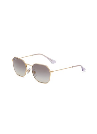 Main View - Click To Enlarge - RAY-BAN - Square Lens Metal Sunglasses