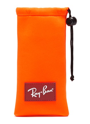Detail View - Click To Enlarge - RAY-BAN - Angular Metal Kids' Sunglasses