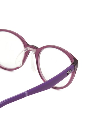 Detail View - Click To Enlarge - RAY-BAN - Round Acetate Kids' Glasses