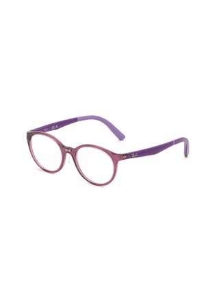 Main View - Click To Enlarge - RAY-BAN - Round Acetate Kids' Glasses