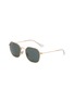 Main View - Click To Enlarge - RAY-BAN - Angular Metal Kids' Sunglasses