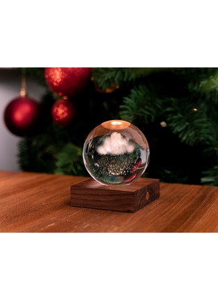 Detail View - Click To Enlarge - GINGKO DESIGN - Amber Crystal 3D Laser Light — Rain Cloud