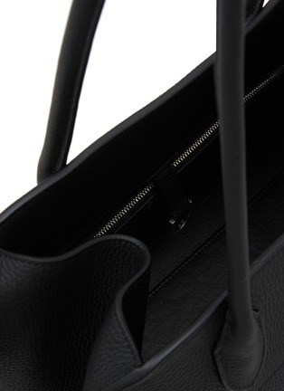 Detail View - Click To Enlarge - THE ROW - Margaux 12 Grained Leather Shoulder Bag