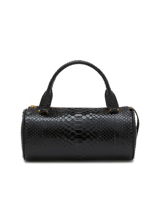 Main View - Click To Enlarge - THE ROW - Edith Python Leather Shoulder Bag