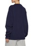 Back View - Click To Enlarge - JOSHUA SANDERS - Smiley Face Motif Cotton Sweater