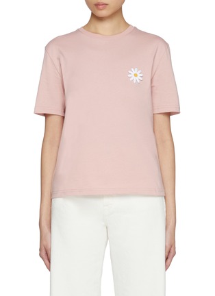 Main View - Click To Enlarge - JOSHUA SANDERS - Daisy Patch Cotton T-shirt