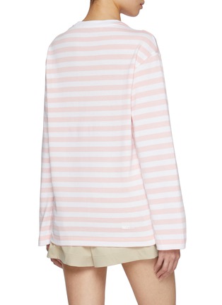 Back View - Click To Enlarge - JOSHUA SANDERS - Pixel Smiley Cotton T-shirt
