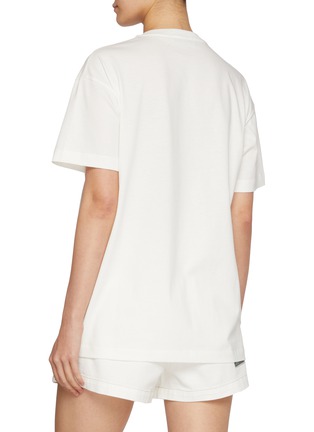 Back View - Click To Enlarge - JOSHUA SANDERS - Sky Motif Cotton T-Shirt