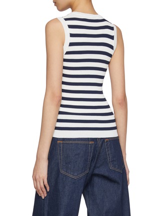 Back View - Click To Enlarge - JOSHUA’S - Smiley Face Embroidered Tank Top