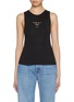 Main View - Click To Enlarge - JOSHUA’S - Made You Smile Cotton Tank Top