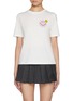 Main View - Click To Enlarge - JOSHUA SANDERS - Smiley Cotton T-Shirt