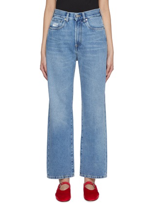 Main View - Click To Enlarge - JOSHUA SANDERS - I Smile You Medium Wash Jeans