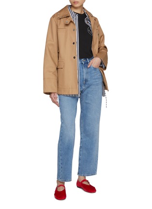 Figure View - Click To Enlarge - JOSHUA SANDERS - I Smile You Medium Wash Jeans