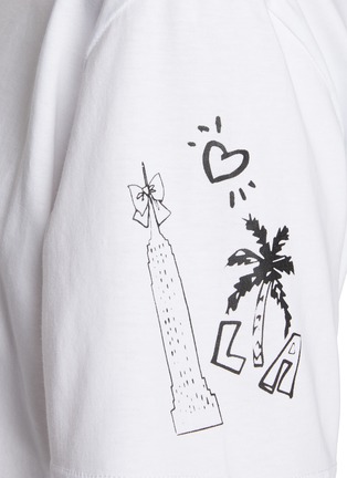  - JOSHUA SANDERS - Smiley Sketches Cotton T-shirt