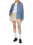 Figure View - Click To Enlarge - JOSHUA SANDERS - Smiley Sketches Cotton T-shirt