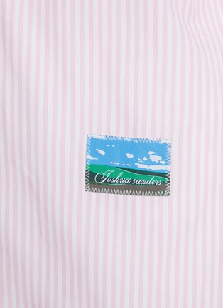  - JOSHUA SANDERS - For Like Ever Print Striped Cotton Shirt