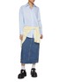 Figure View - Click To Enlarge - JOSHUA SANDERS - Daisy Button Cotton Shirt
