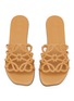 Detail View - Click To Enlarge - LOEWE - Petal Anagram Leather Slides