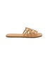 LOEWE Petal Anagram Leather Slides
