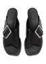 Detail View - Click To Enlarge - LOEWE - 40 Petal Belt Leather Flat Sandals