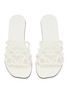 Detail View - Click To Enlarge - LOEWE - Petal Anagram Leather Slides