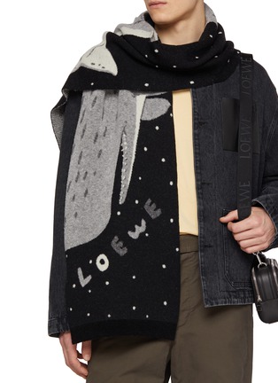 Figure View - Click To Enlarge - LOEWE - X Suna Fujita Whale Scarf