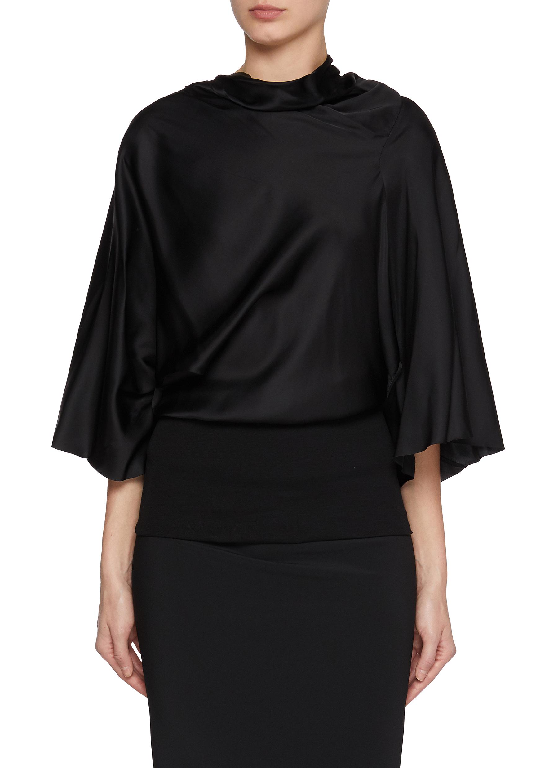 RICK OWENS | Cylinder Draped Top | Women | Lane Crawford