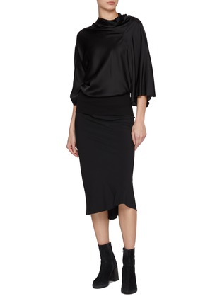 RICK OWENS | Cylinder Draped Top | Women | Lane Crawford