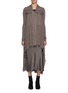 RICK OWENS  Tied Long Wrap Cardigan