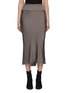 Main View - Click To Enlarge - RICK OWENS  - Bias Cut Midi Skirt