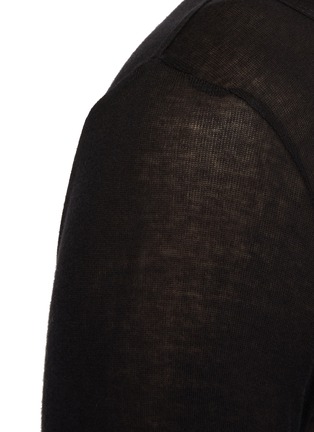  - RICK OWENS  - Sheer Cotton T-Shirt