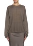 Main View - Click To Enlarge - RICK OWENS  - Marlia Wool Knit Top