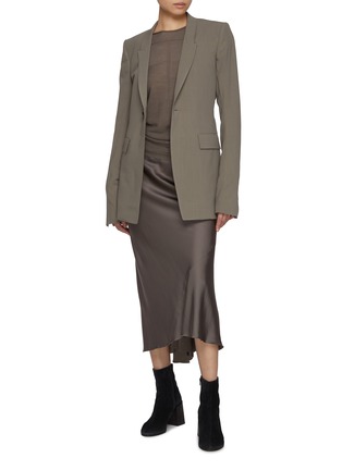 Figure View - Click To Enlarge - RICK OWENS  - Marlia Wool Knit Top