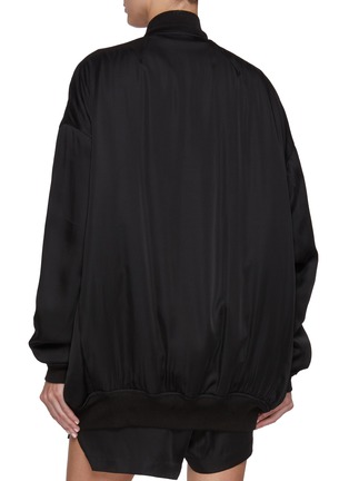 Back View - Click To Enlarge - RICK OWENS  - Imbottito Jumbo Oversized Bomber Jacket