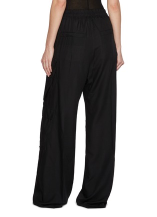 RICK OWENS | Bela Wool Wide Leg Cargo Pants | Women | Lane
