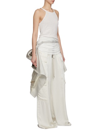 Detail View - Click To Enlarge - RICK OWENS  - Giacca Single Breasted Cotton Vest