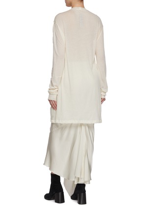 Back View - Click To Enlarge - RICK OWENS  - Drain Panelled Top