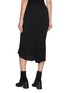 Back View - Click To Enlarge - RICK OWENS  - Knee Bias Midi Skirt