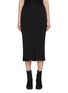 RICK OWENS  Knee Bias Midi Skirt