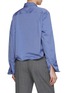 Back View - Click To Enlarge - PRADA - Srunched Cotton Poplin Shirt