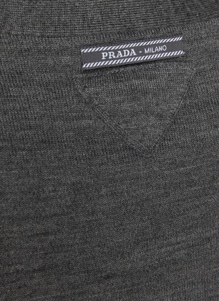  - PRADA - V-neck Wool Cardigan