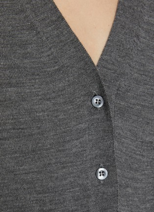  - PRADA - V-neck Wool Cardigan