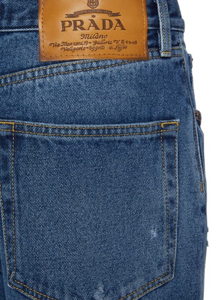  - PRADA - Turned Up Cuff Dark Wash Jeans