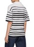 Back View - Click To Enlarge - BARRIE - Mariniere Striped Polo Shirt